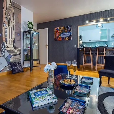 *disneyland-paris*6pers, Wi-fi, Netflix, Parking Appartement *